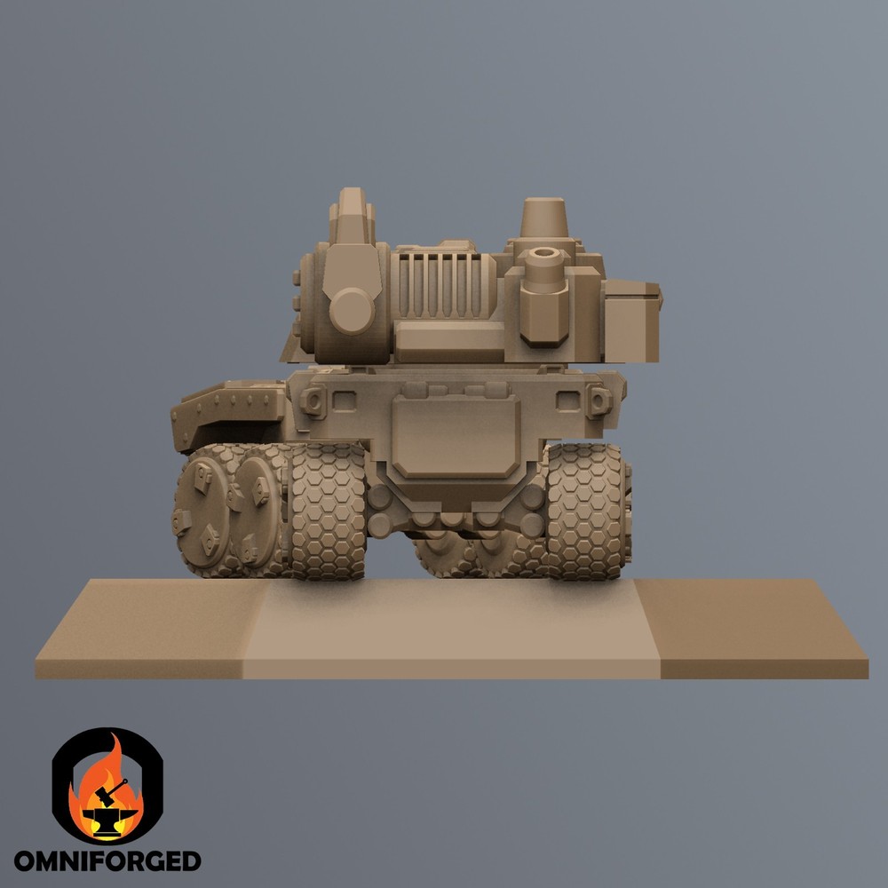 KUKU Tank Mod Version American Mech Miniature Compatible with Battletech