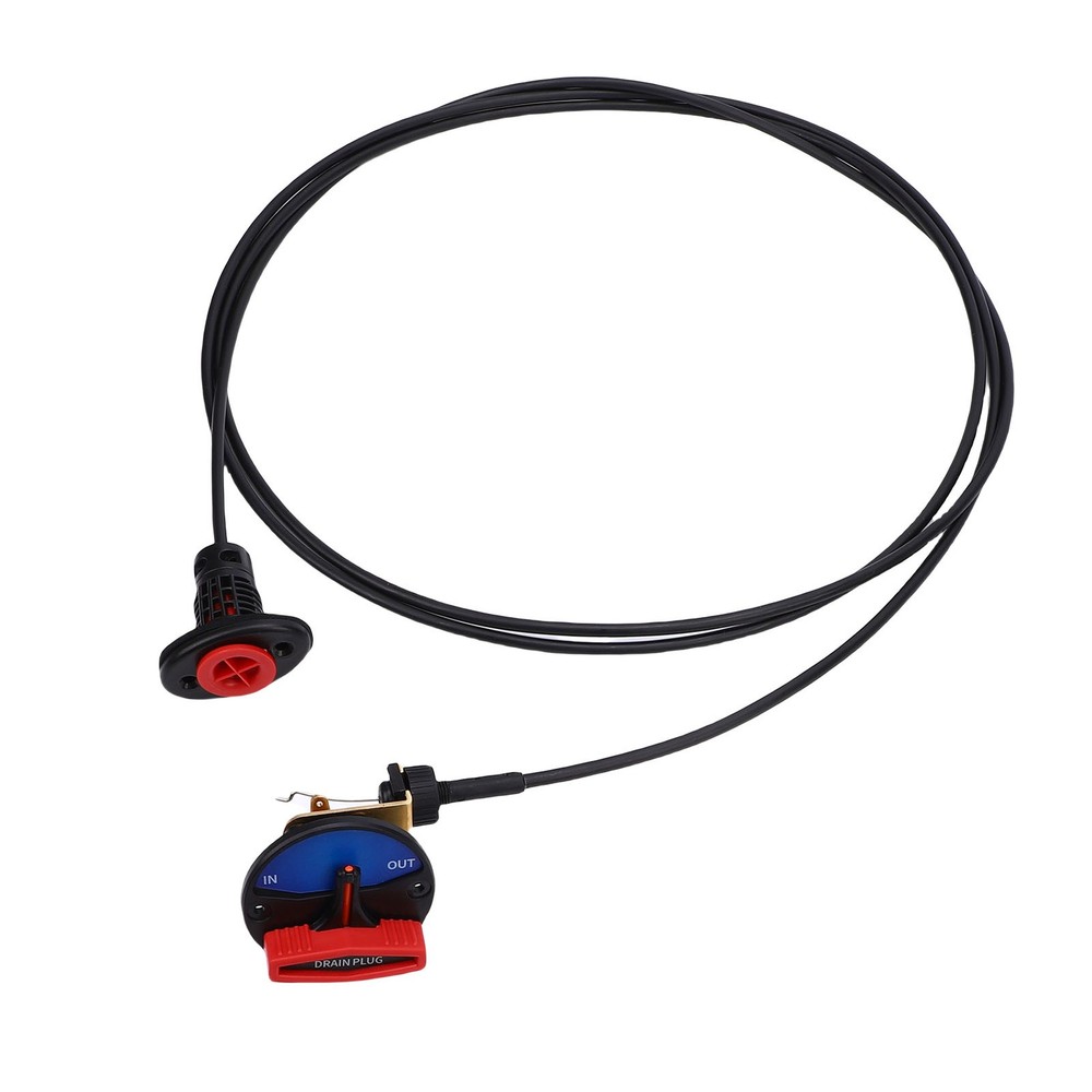 FLOW RITE REMOTE DRAIN PLUG & CONTROL VALVE 3M CONTROL CABLE FOR MARINE BOAT USA