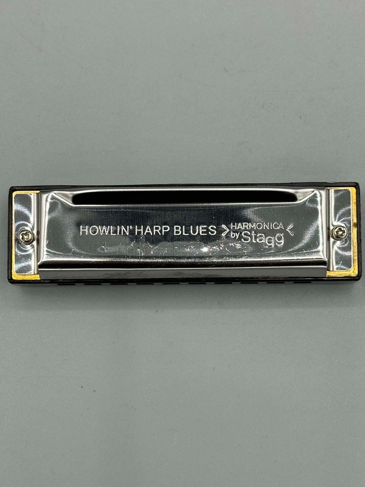 Howlin Harp Blues Harmonica by Stagg