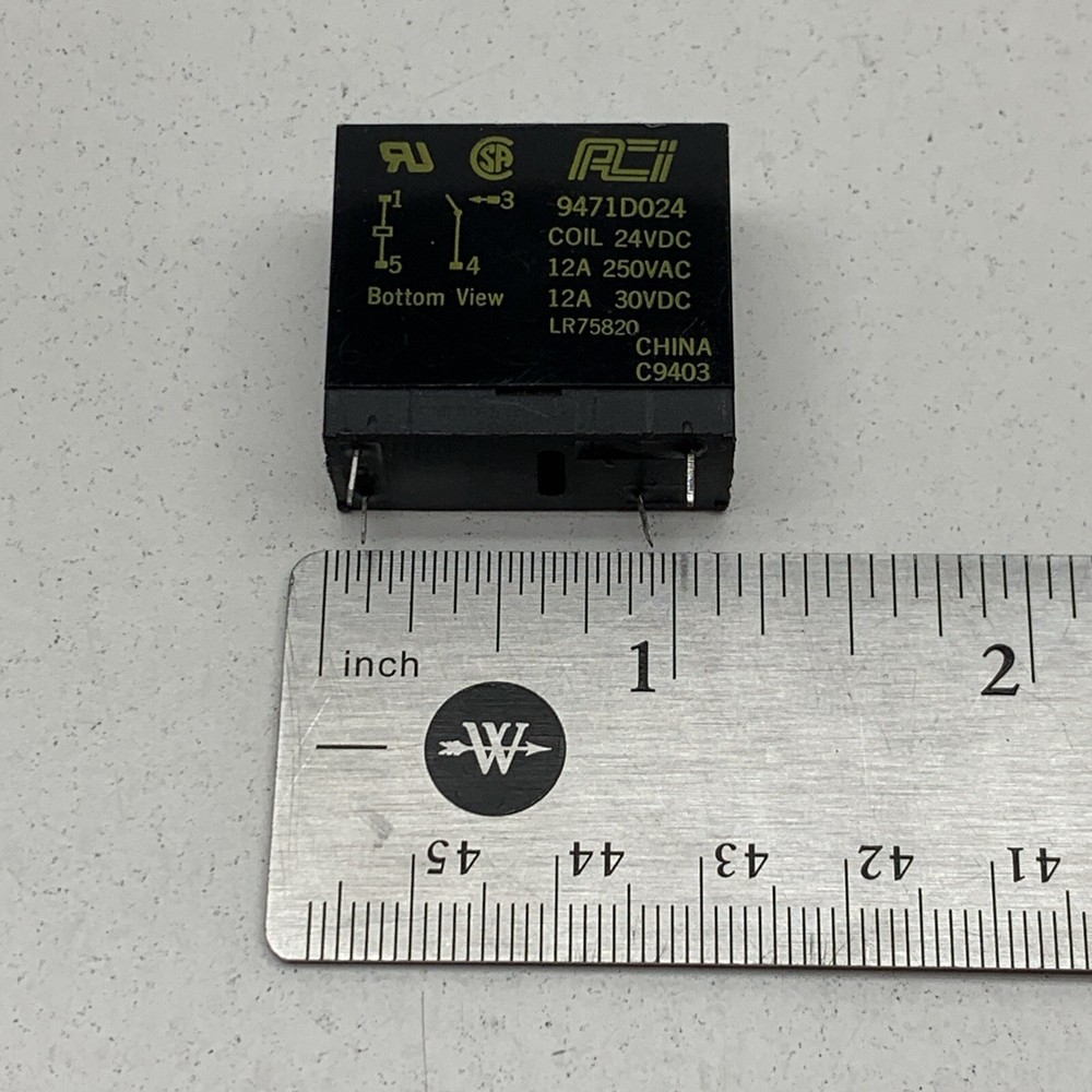 ACI 9471D024 Solid State Relay 12A 4-Pin, 24VDC Coil