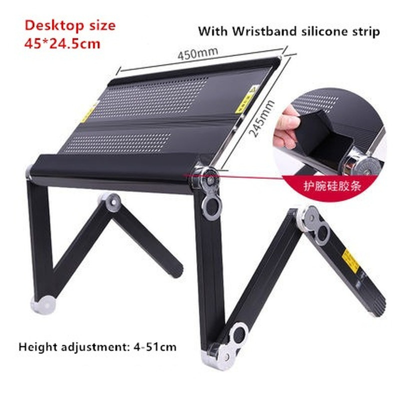 lift lazy table computer stand Notebook holder Lying and watching TV bed folding