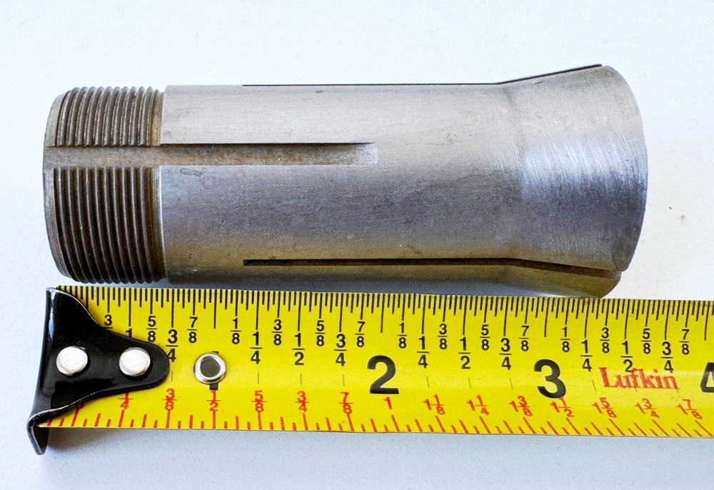 HARDINGE E2 5C Emergency Collet Internal & External Threads .506" Counter Bore