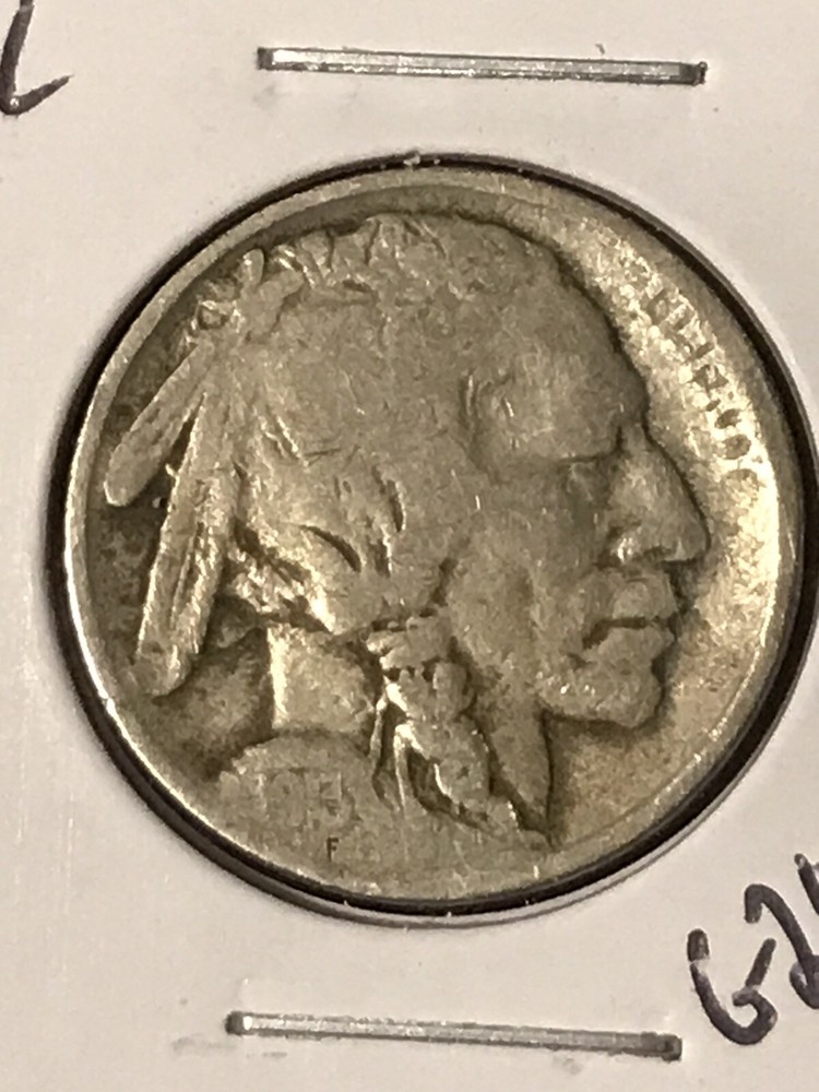 1913 Buffalo Nickel TYPE 2 F