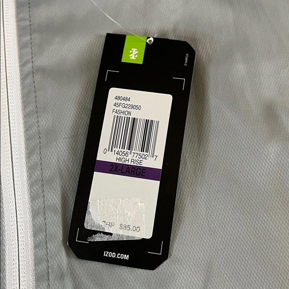 Izod Golf Jacket Gray Size XXL NWT