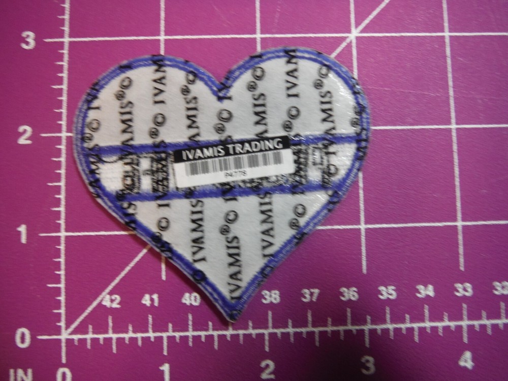 Thin Blue Line heart patch "Proud Wife"