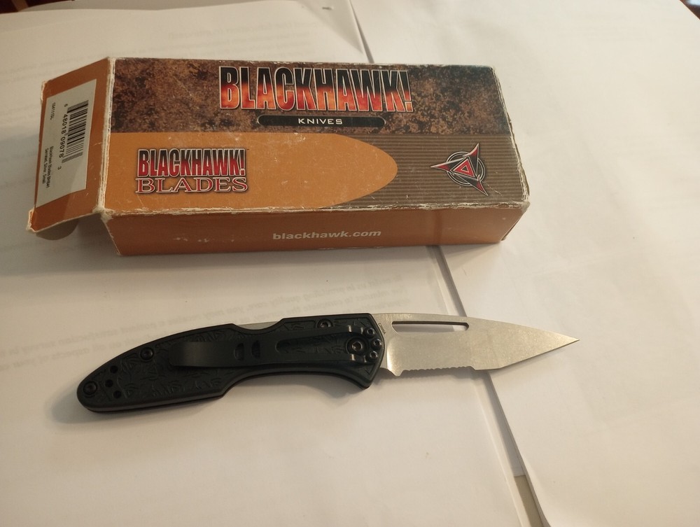 Blackhawk Model 15P11BK Knife