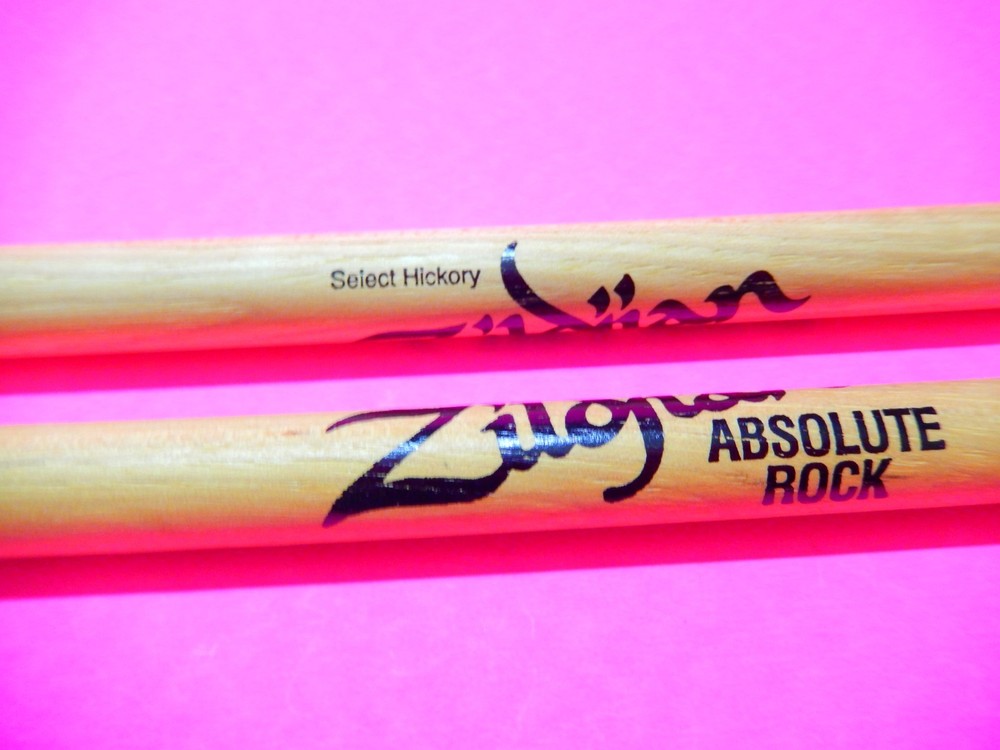 Zildjian Drumsticks, ROCK drumsticks, Blunt Ends Absolute Rock