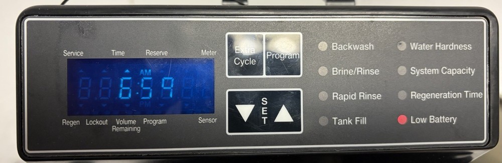 Fleck 6700 Water Softener Circuit Board. 19082-03. A-1440-58