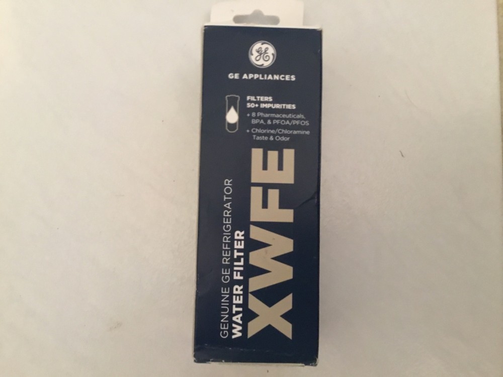 Genuine GE XWFE Refrigerator Filter, New, Sealed, W/ CHIP
