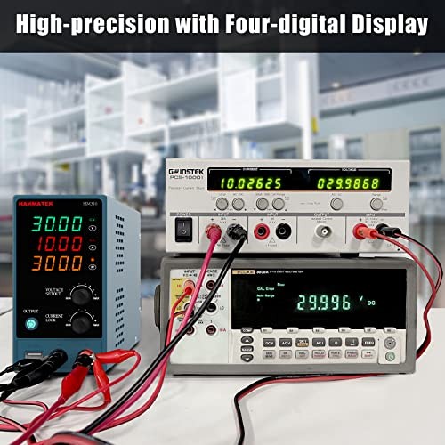 Adjustable DC Power Supply (0-30 V 0-10 A) with Output Enable/Disable 30V10A