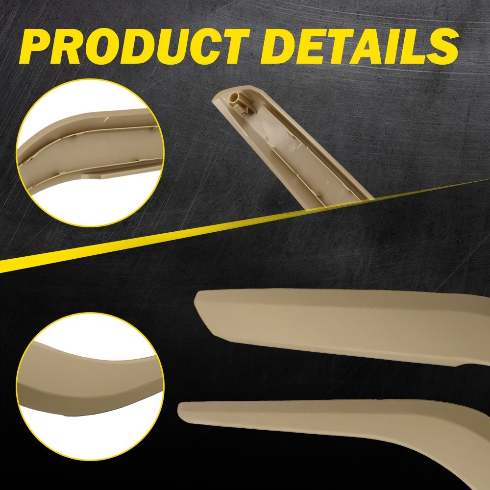 Inside Interior Door Panel Pull Handle Cover Trim Beige For BMW X1 E84 2009-2015
