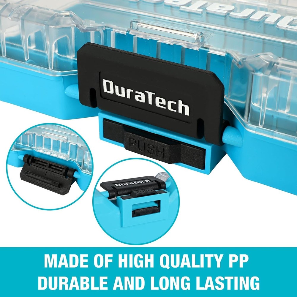 3 Pack Small Parts Organizer 14 Compartment Removable Divider Hardware Tool Box