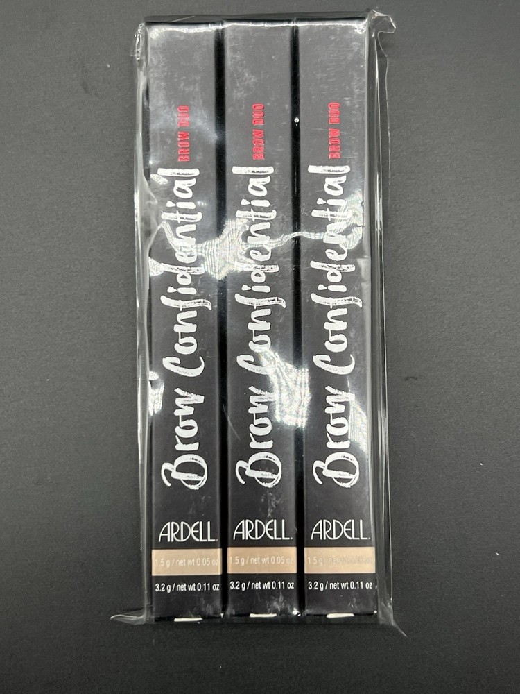 3 Pack Ardell Brow Confidential Brow Duo Medium Brown