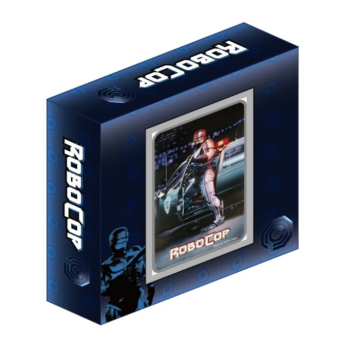 2024 Fiji Robocop Rectangular 1 oz Silver Coin with Box & COA