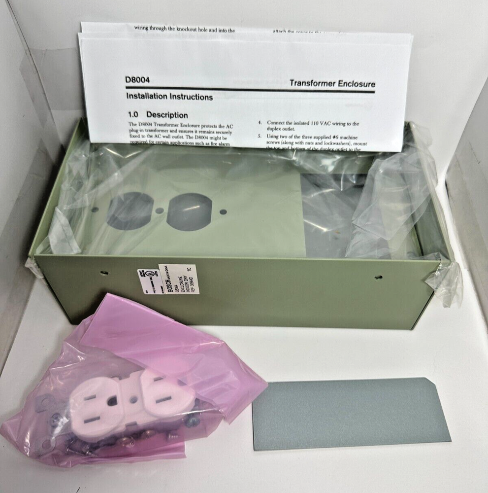 Bosch D8004 Transformer Enclosure Kit - Grey (#1)