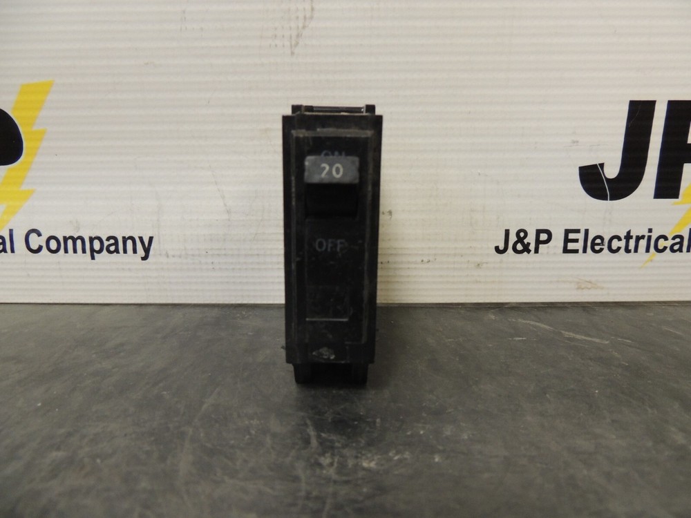 GE THQL120 20A 1-Pole Circuit Breakers 120/240V