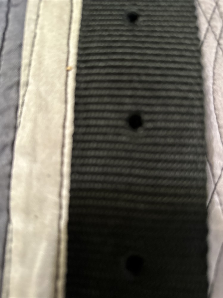Horse Size black nylon off billet strap new