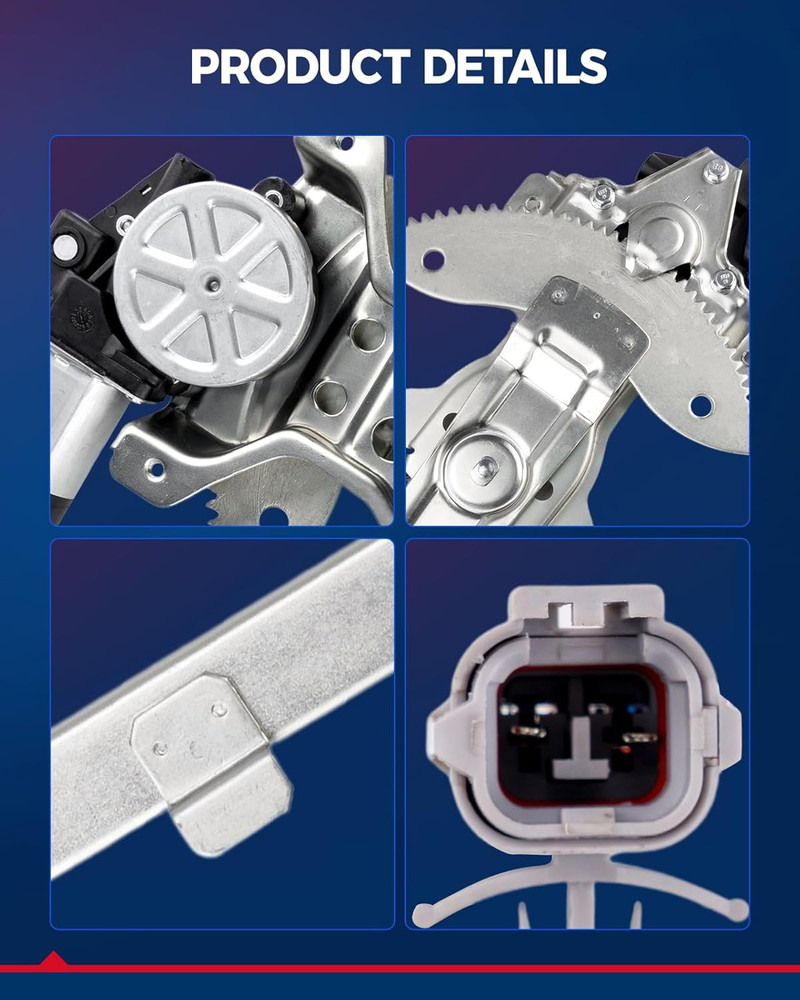 1995-2004 Tacoma Front Left Driver Side Window Regulator–Compatible