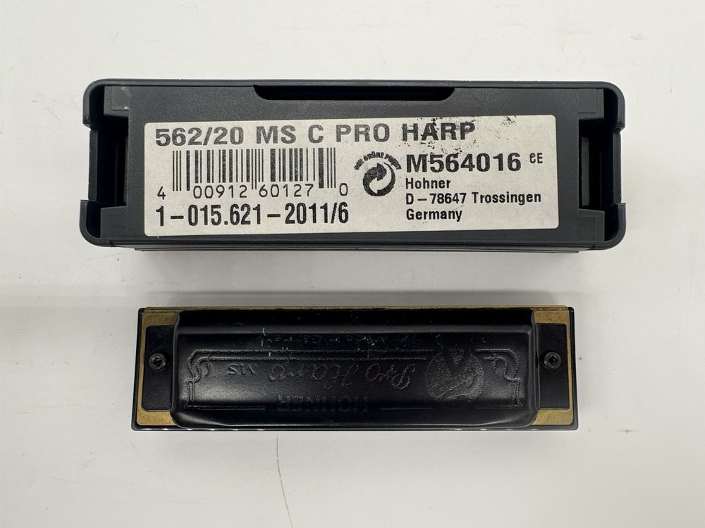 Hohner Pro Harp MS C Harmonica Made In Germany Diatonic Modular Pre Owned
