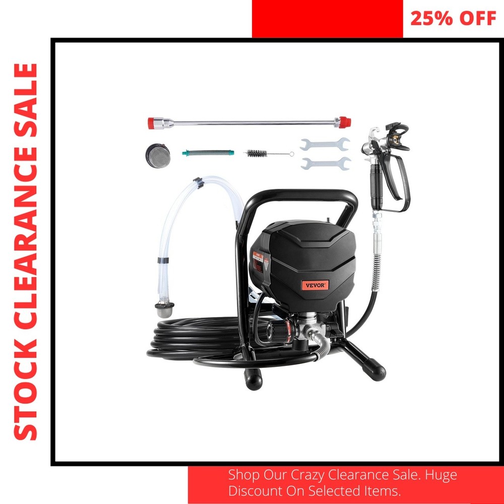 Airless Sprayer 650W VEVOR for Interior
