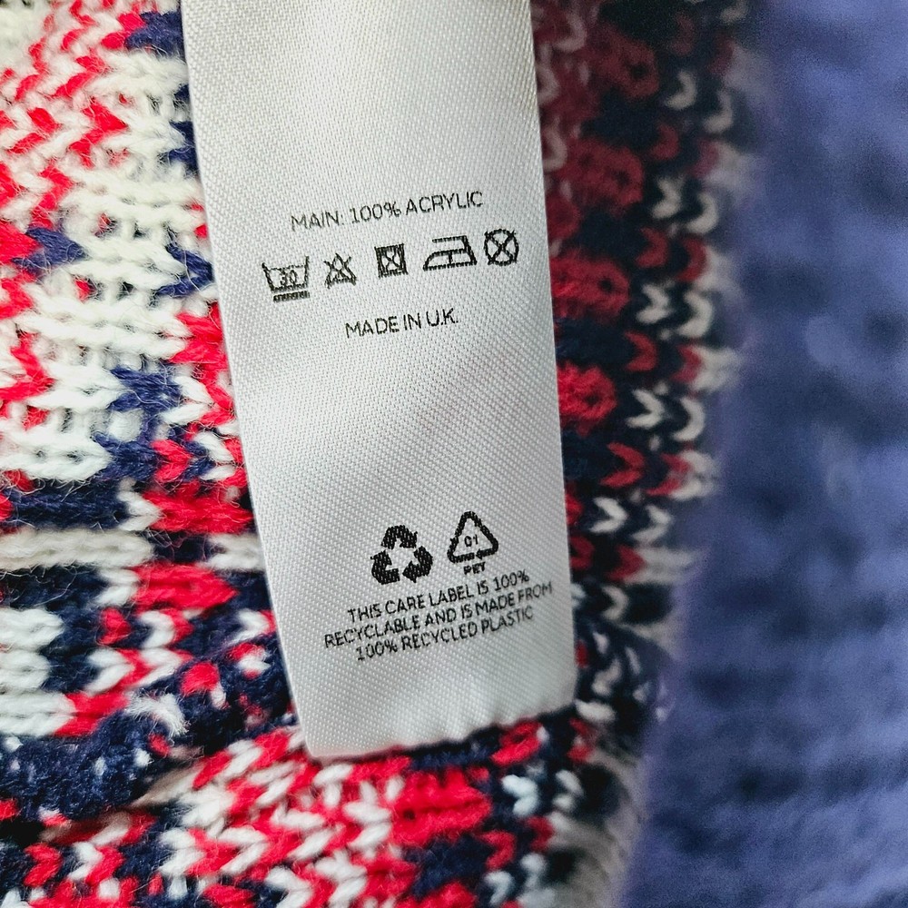 Very - Christmas Jumper - Navy - Size Large - NEW