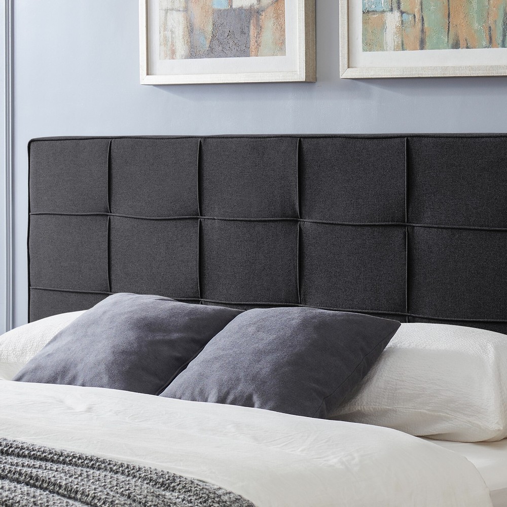 Messyah Contemporary Upholstered King/Cal King Headboard