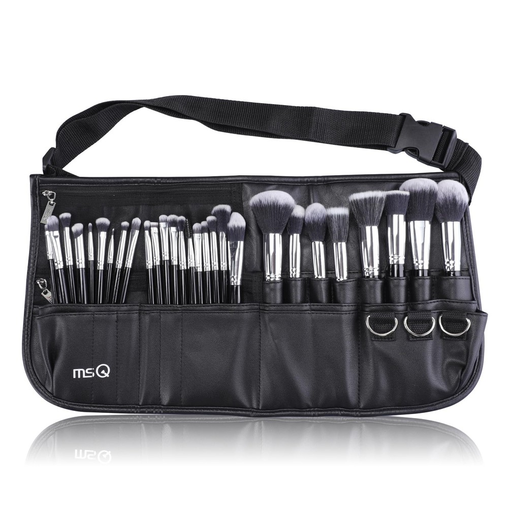 Make up Brushes set 29pcs Professional Cosmetics Brushes with Adjustable Belt...