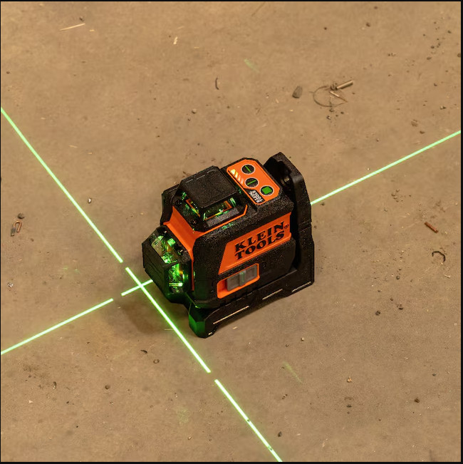 Klein Tools Compact Green Laser Level – Self-Leveling Planar Laser Tool