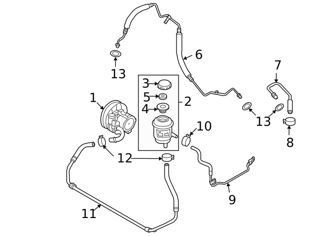 Genuine GM Suction Pipe Clamp 94530057