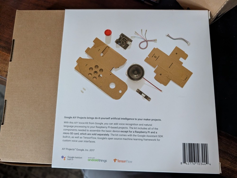 NIB Google AIY Voice Kit Smart Assistant