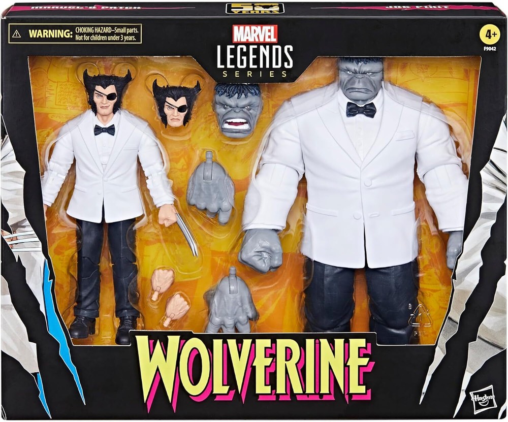 Marvel Legends Series Patch and Joe Fixit, Wolverine 50th Anniversary Comics...