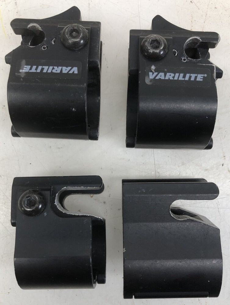 Varilite Seat Back Backrest Brackets 1" Round MOUNTS Quantum/Permobil/Quickie