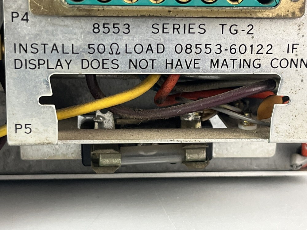 HP SPECTRUM ANALYZER RF SECTION 8553B