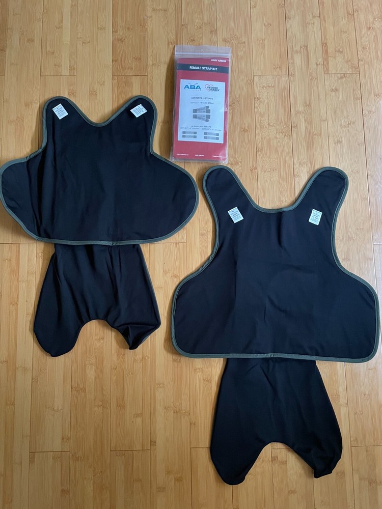 SECOND CHANCE Female Concealable Armor Carrier Spa2 Medium SHORT Olive Green