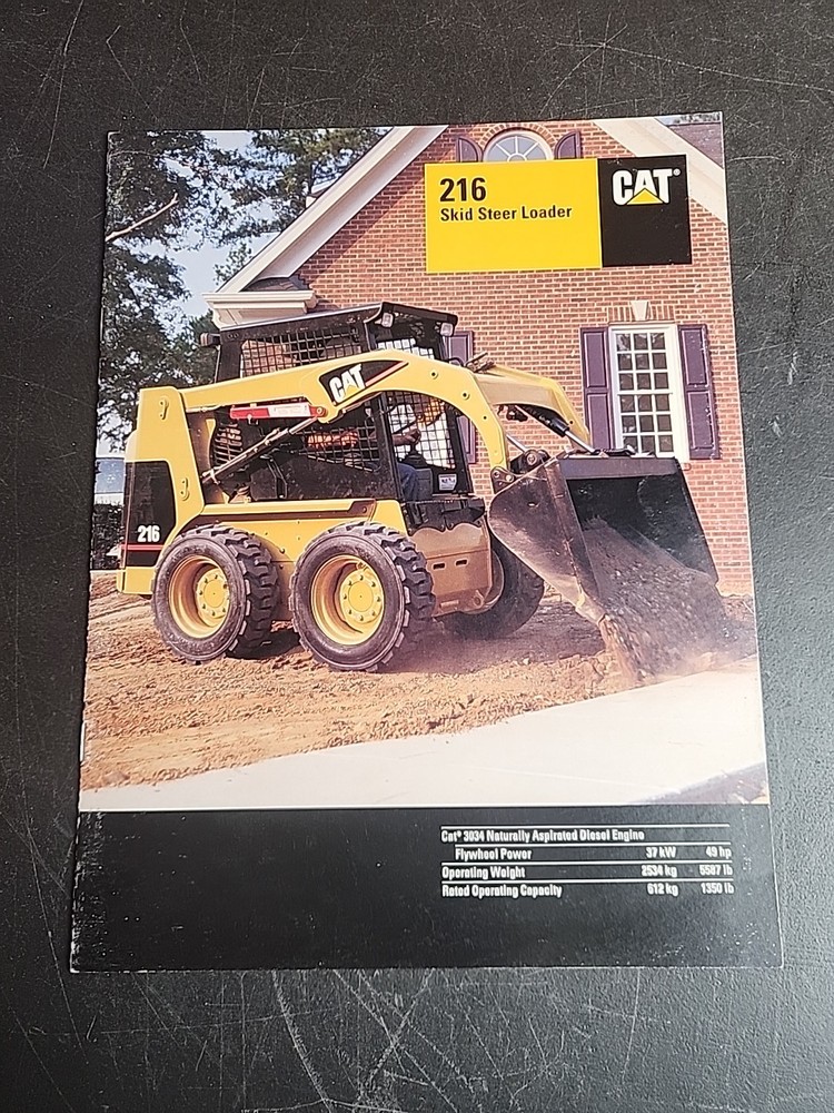 Caterpillar 216 Skid Steer Loader Brochure
