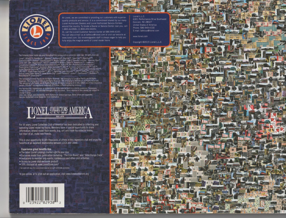 2015 Lionel Catalog Volume 2