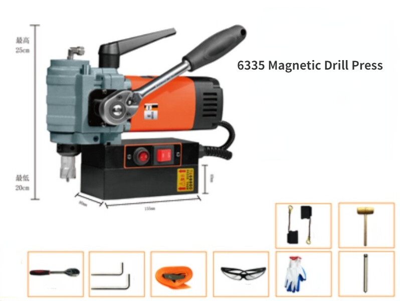 Magnetic Base Drill High Altitude Drilling Machine Horizontal Magnetic Drill