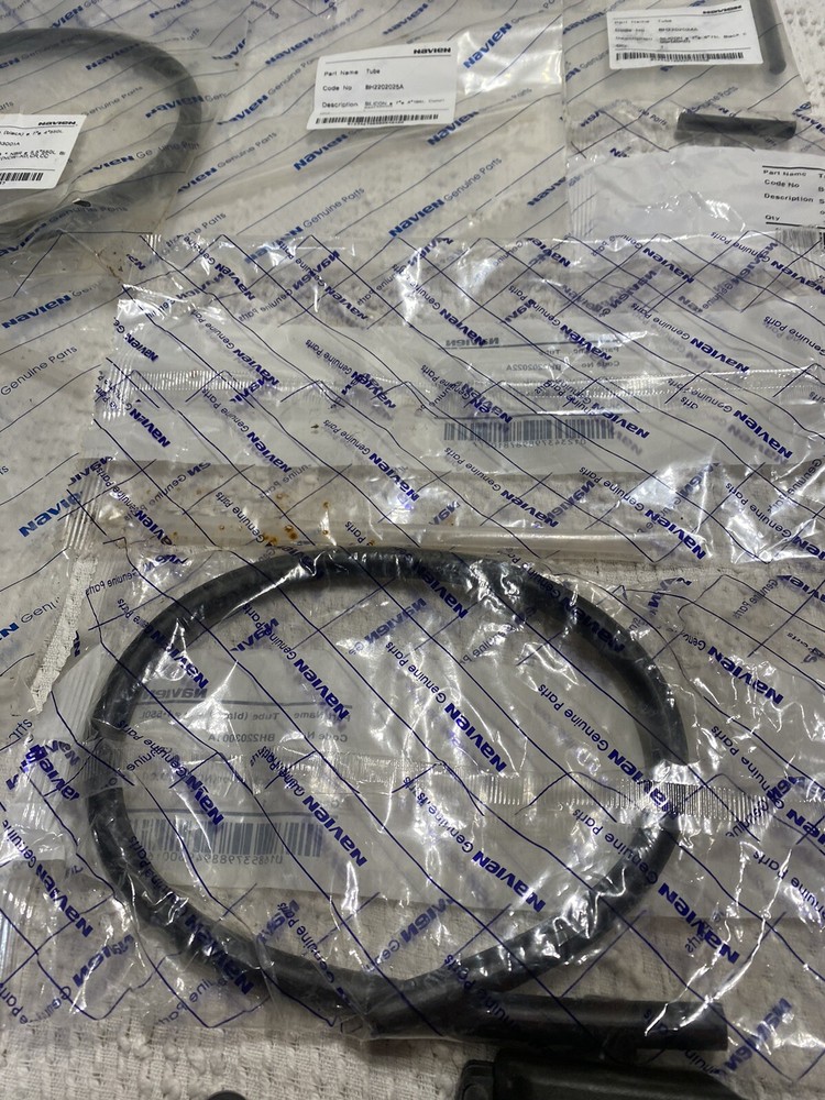 Assorted Navien Parts O-rings / Hose Tube / Remote Control Wire / Temp WIRE ect