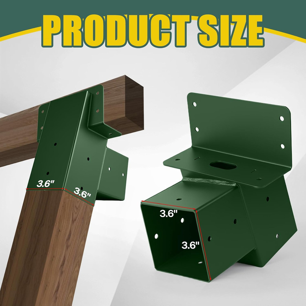 Deer Stand Brackets 4X4 Compound Angle Brackets Heavy Duty Hunting Blind Bracket