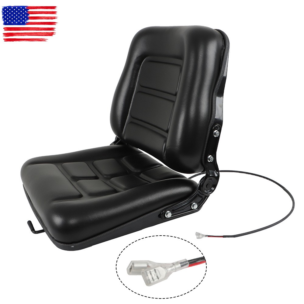 Universal Forklift Seat Back Fold Down Forklift Seatwith Adjustable Angle