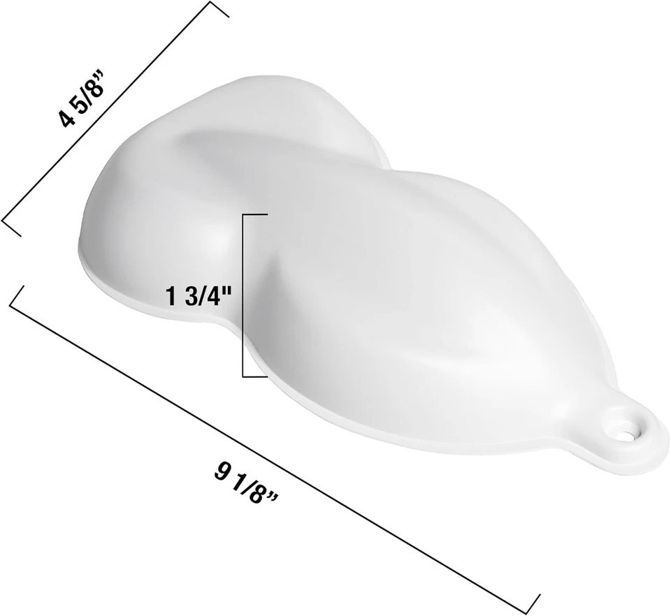 Plastic Car Models for Auto Paint Display, Wrap and Tint Sample Display (White