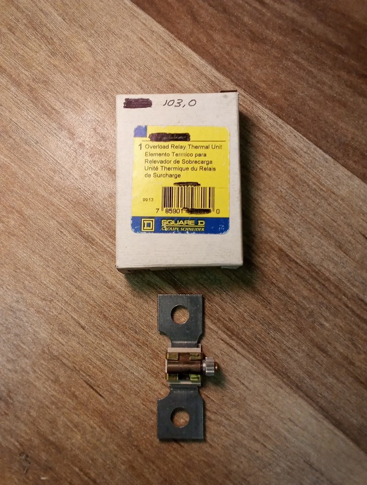 SQUARE D Overload Relay Thermal Unit CC103.0