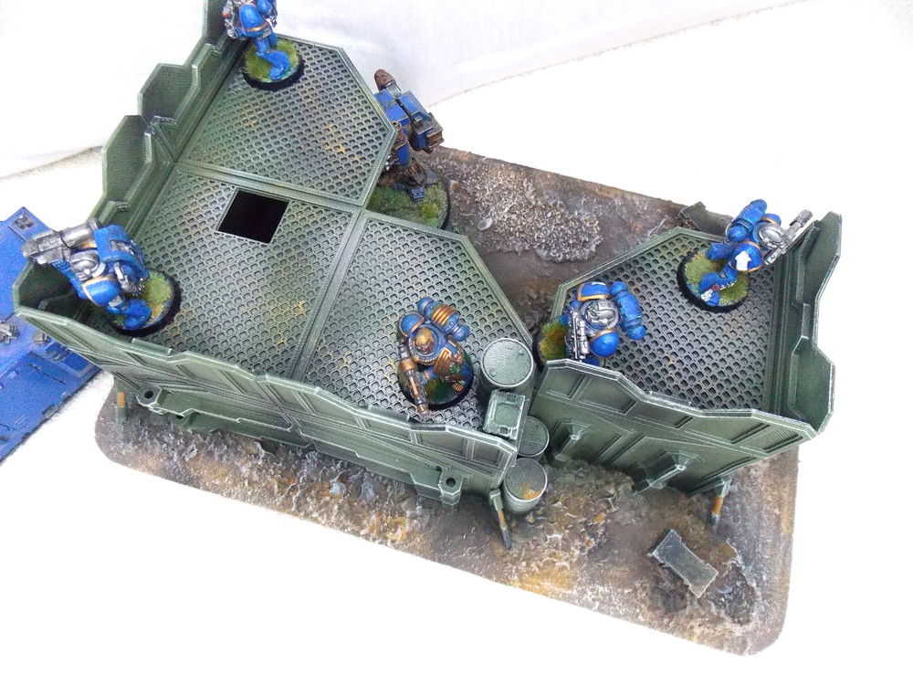 WARGAMING TERRAIN PAINTED