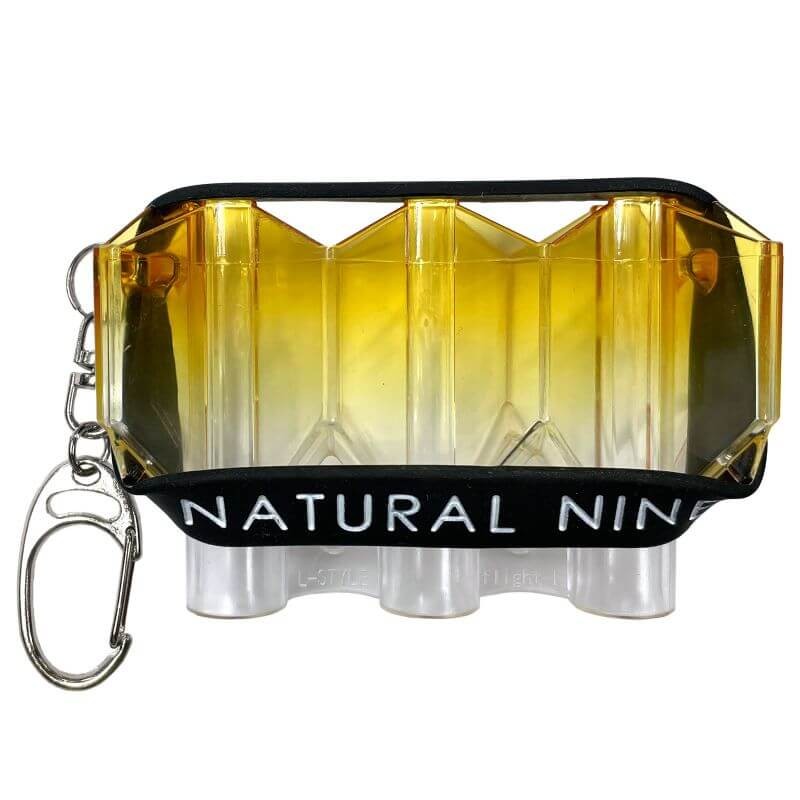 Natural Nine Crystal Orange Gradient Flight Case