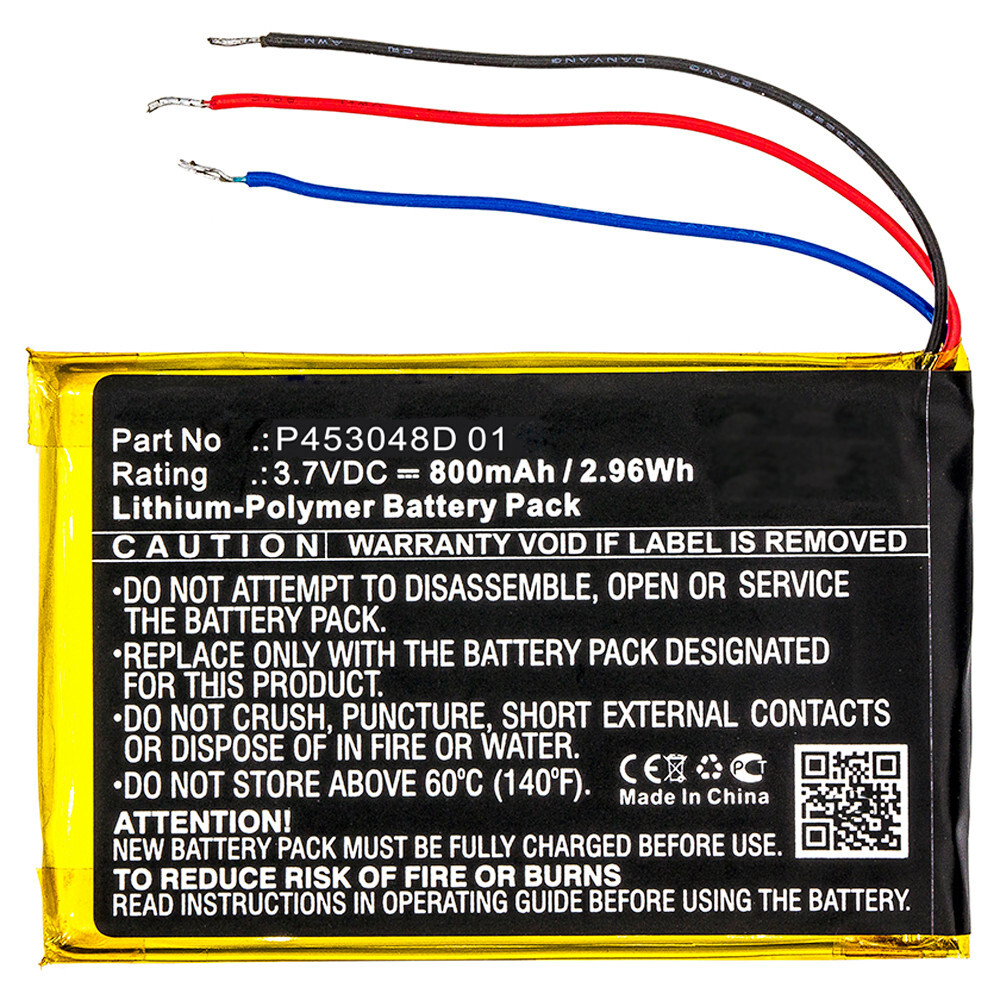 800mAh P453048D 01 Battery Replacement for JBL Clip 2 Plus Bluetooth Speaker