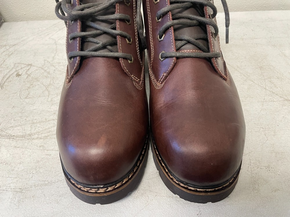 Lugz Wetlands II Leather Work Boot Size 13 Brown