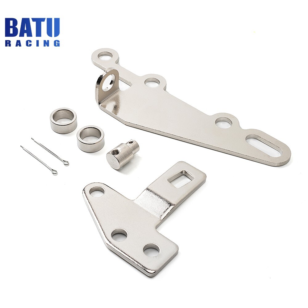New B&M 35498 Cable Bracket & Shift Lever Kit for GM TH400 TH350 TH250