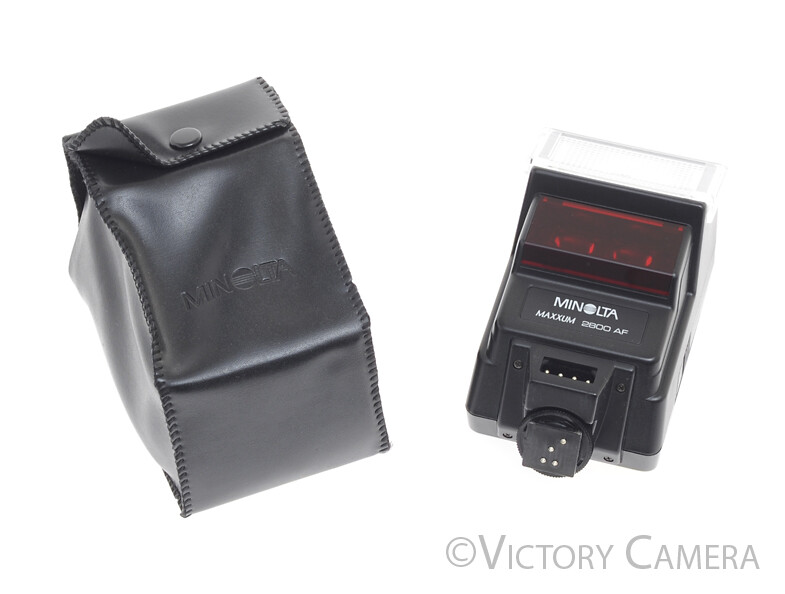 Minolta Maxxum 2800 AF Speedlight Flash