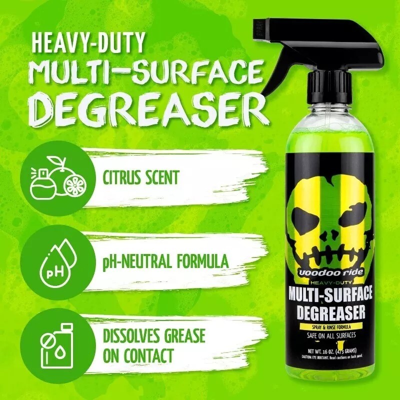16oz Heavy Duty Multi Surface Degreaser Citrus Scent for Engine Bay Wheels Tools