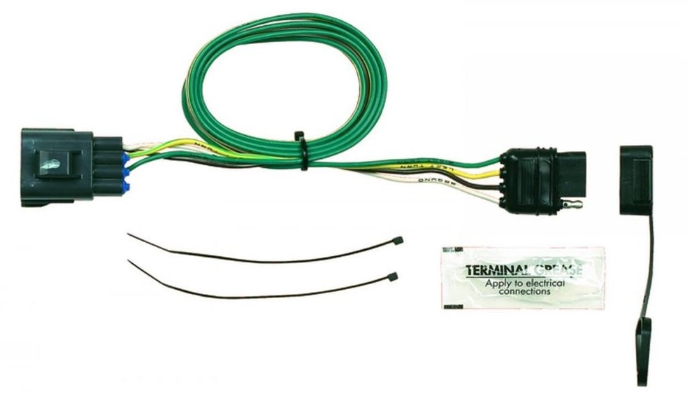 Hopkins Towing Solutions 11140345 4-Wire Flat Multi-Tow T-Connector